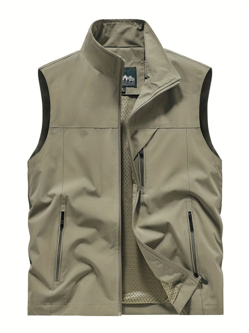 Men's Sports Gilet - Lightweight & Breathable | Sleeveless Outdoor - Men's jackets