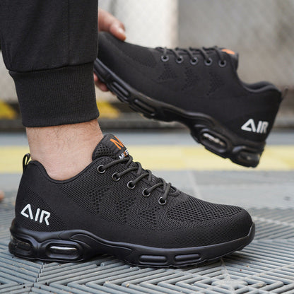 Lightweight Waterproof Safety Shoes - Black - Non-Slip - Women's shoes