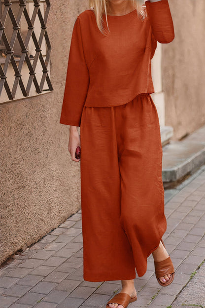 Blouse and Trousers Set | Comfort and Elegance - Sets ladies
