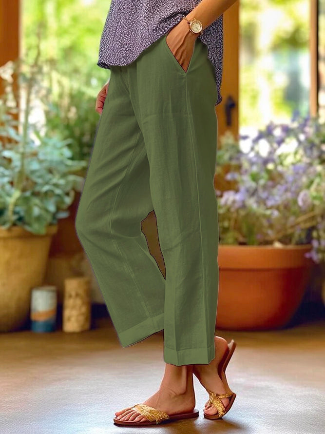 Women's Trousers with Pockets - image 5 of 6
