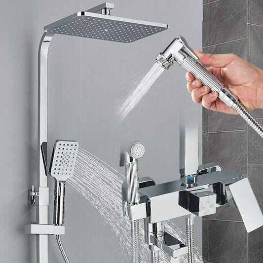 Shower Set - AquaFlow - Luxury Rain Shower - Brass Mixer Tap - Home products