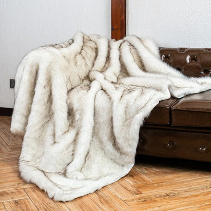 Luxury Faux Fur Blanket - image 2 of 8
