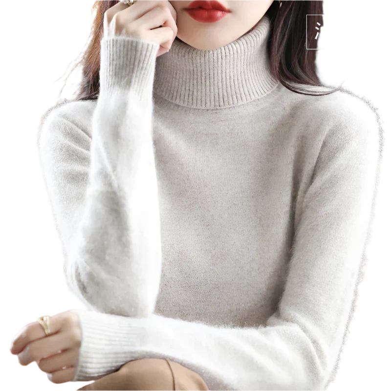 Luxurious Women's Turtleneck - image 10 of 29