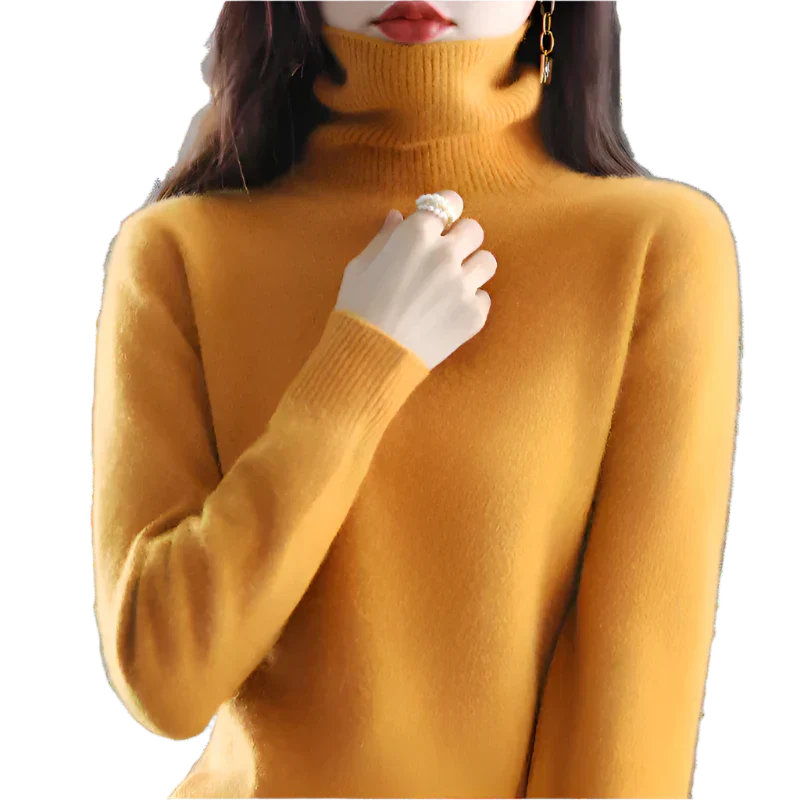 Luxurious Women's Turtleneck - image 11 of 29