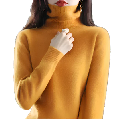 Luxurious Women's Turtleneck - image 11 of 29