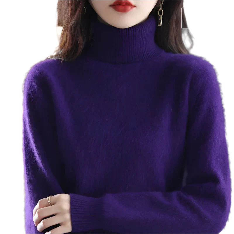 Luxurious Women's Turtleneck - image 13 of 29
