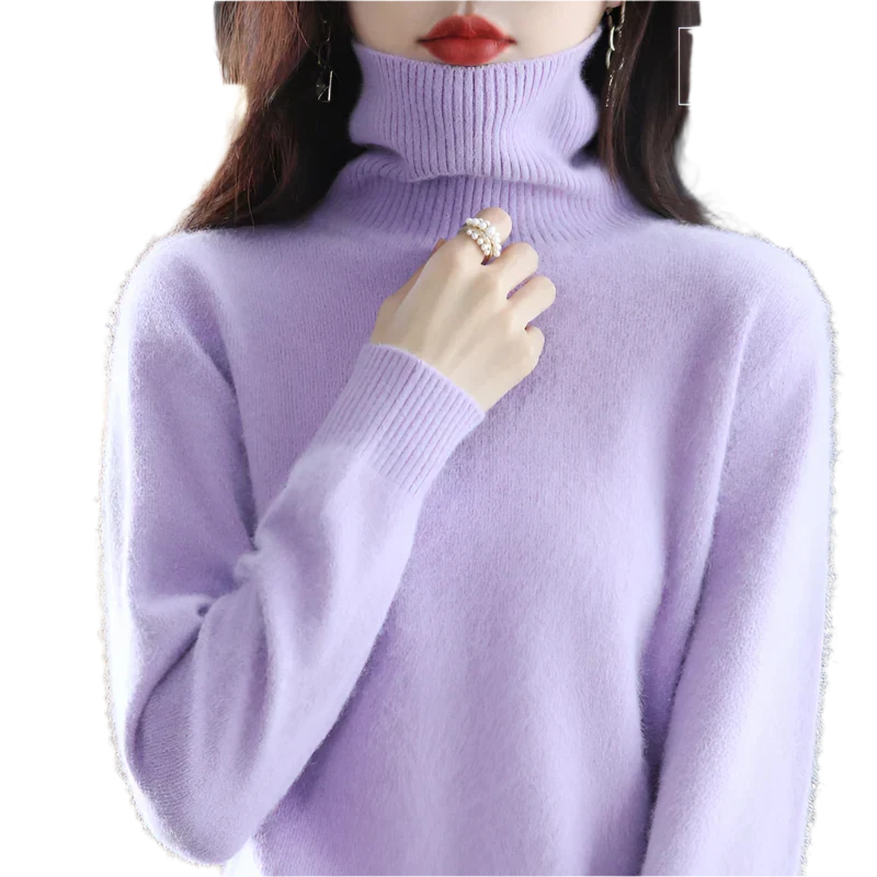 Luxurious Women's Turtleneck - image 14 of 29
