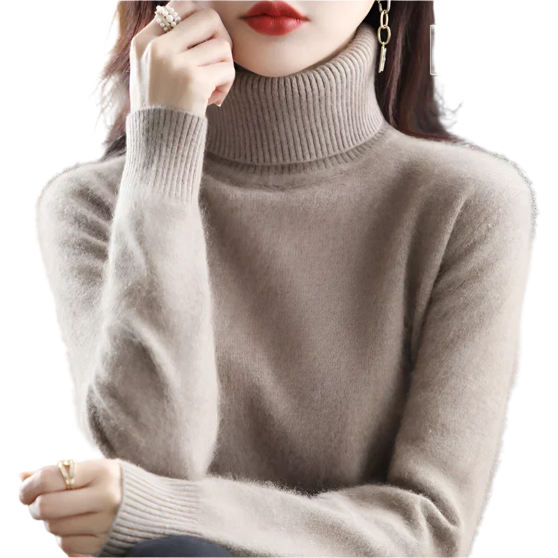 Luxurious Women's Turtleneck - image 15 of 29