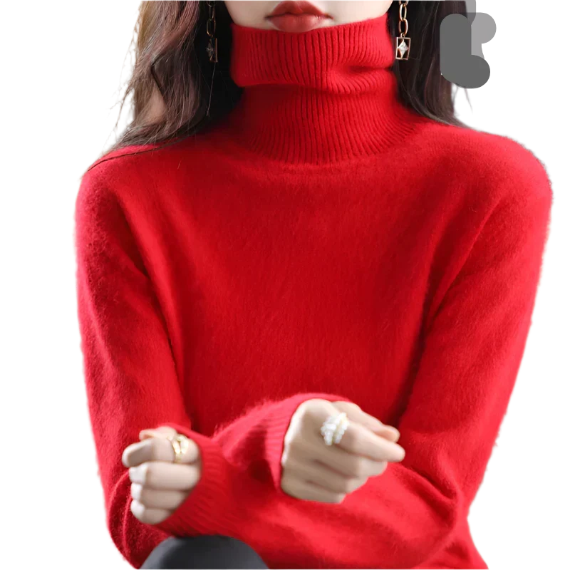 Luxurious Women's Turtleneck - image 17 of 29