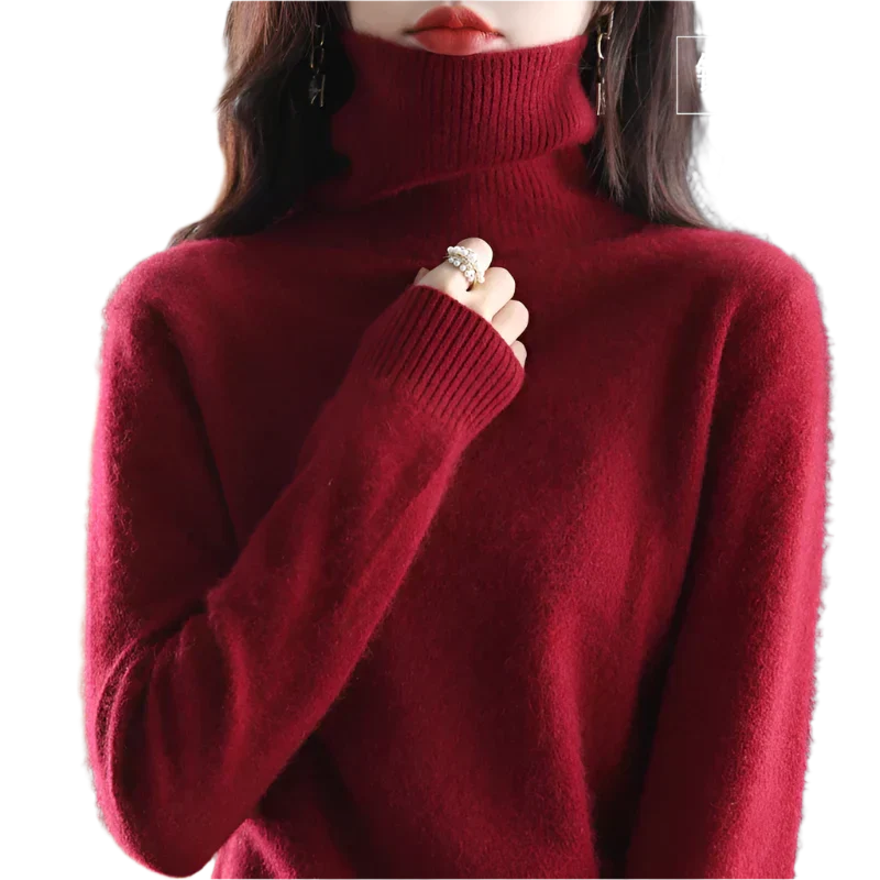 Luxurious Women's Turtleneck - image 18 of 29