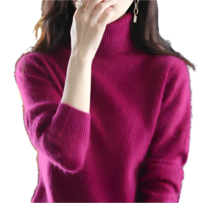 Luxurious Women's Turtleneck - image 25 of 29