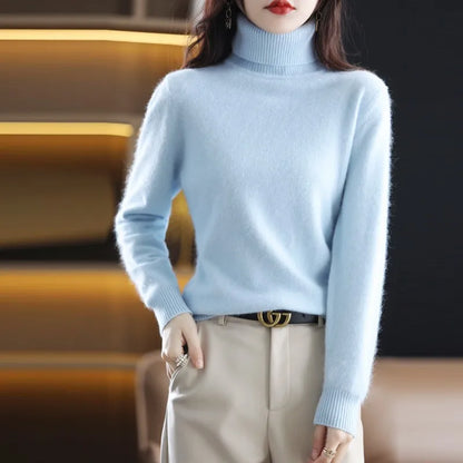 Luxurious Women's Turtleneck - image 2 of 29
