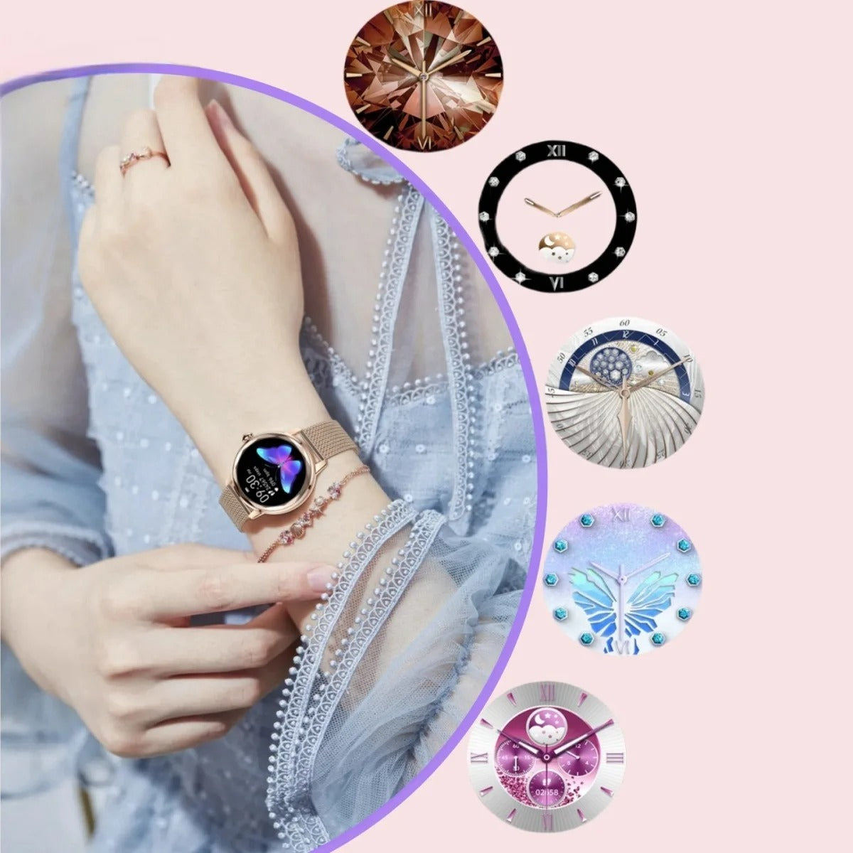 Luxury Galaxy Smartwatch for Women - image 2 of 8