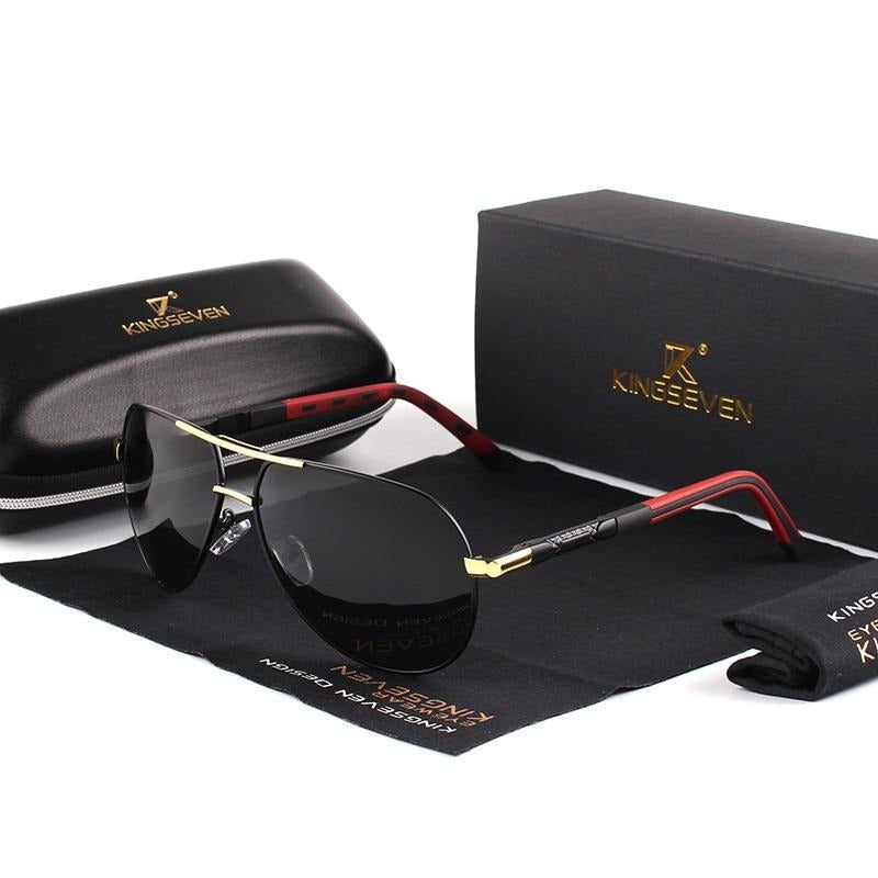 Men's Vintage Polarised Sunglasses - image 2 of 9