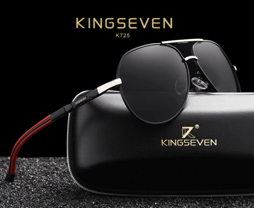 Men's Vintage Polarised Sunglasses - image 3 of 9