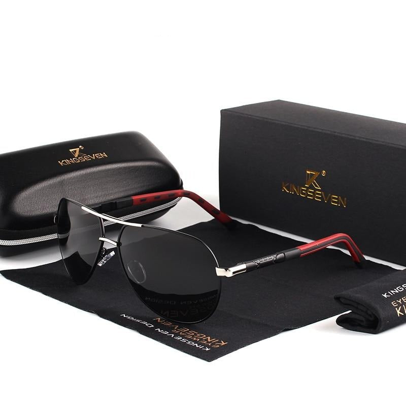 Men's Vintage Polarised Sunglasses - image 5 of 9