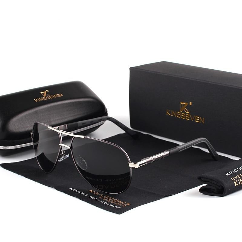 Men's Vintage Polarised Sunglasses - image 6 of 9