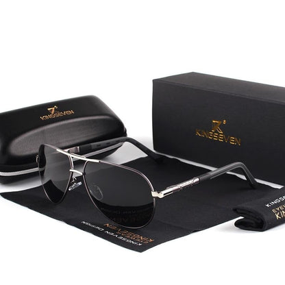Men's Vintage Polarised Sunglasses - image 6 of 9