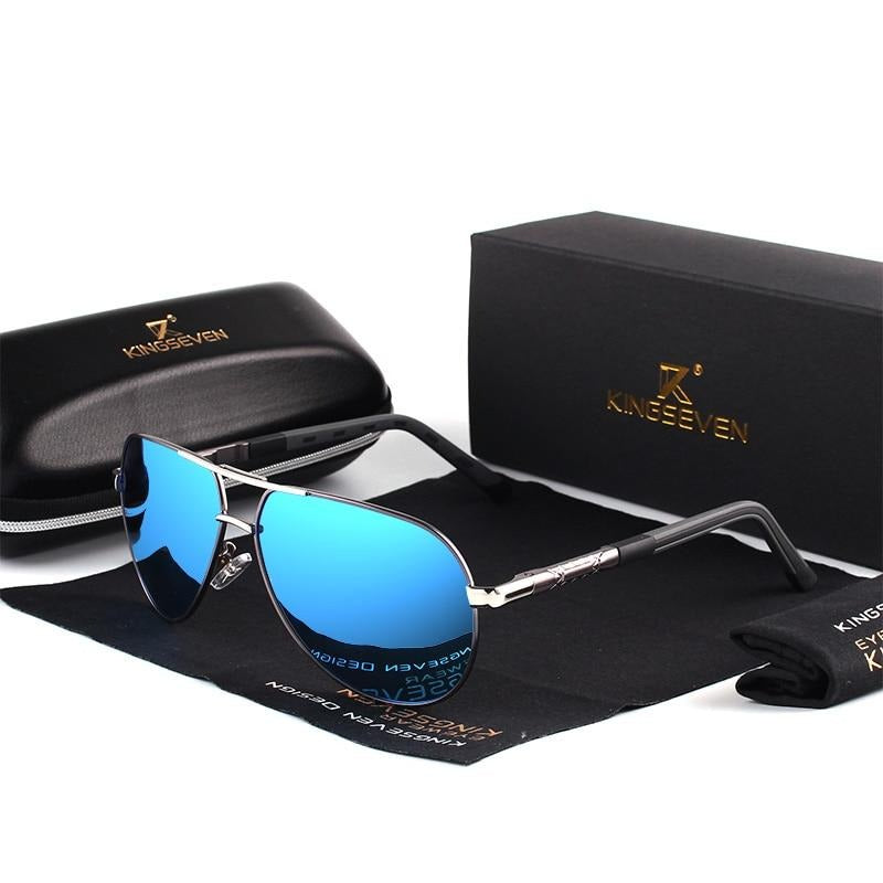 Men's Vintage Polarised Sunglasses - image 7 of 9