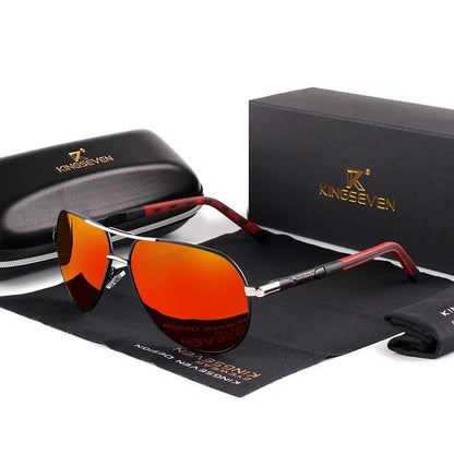 Men's Vintage Polarised Sunglasses - image 8 of 9