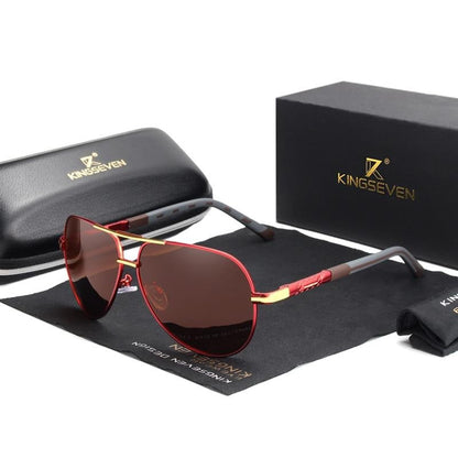 Men's Vintage Polarised Sunglasses - image 9 of 9