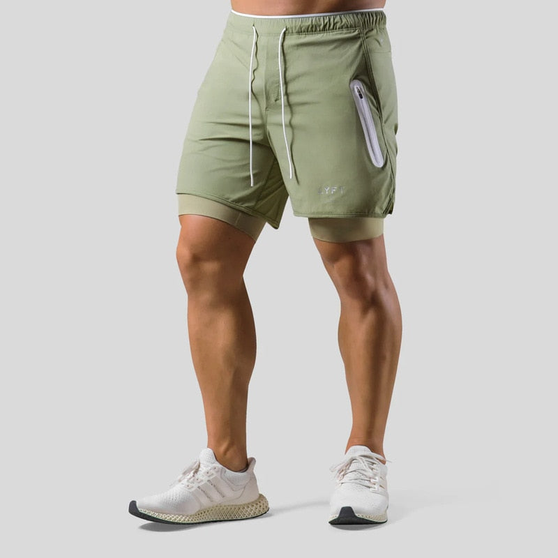 Mauro 2-in-1 Men's Sports Shorts - image 3 of 23
