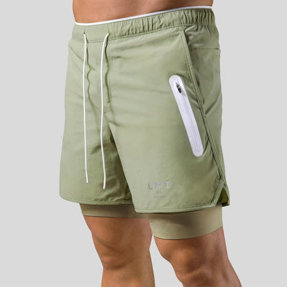 Mauro 2-in-1 Men's Sports Shorts - image 4 of 23