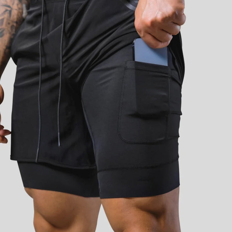Mauro 2-in-1 Men's Sports Shorts - image 7 of 23
