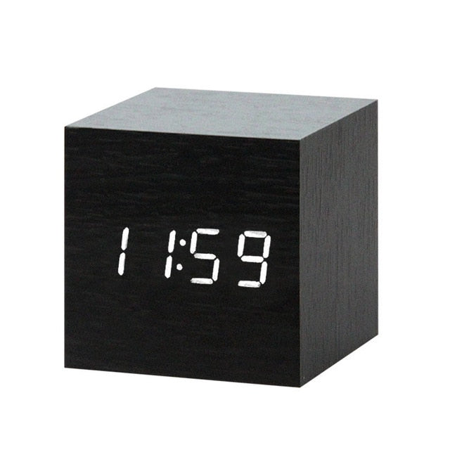 Minimalist Digital LED Alarm Clock with Voice Control - image 11 of 17