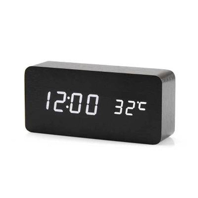 Minimalist Digital LED Alarm Clock with Voice Control - image 13 of 17
