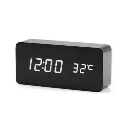 Minimalist Digital LED Alarm Clock with Voice Control - image 13 of 17