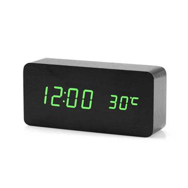 Minimalist Digital LED Alarm Clock with Voice Control - image 14 of 17
