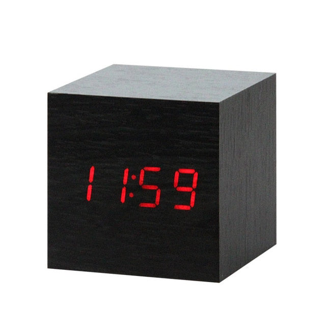 Minimalist Digital LED Alarm Clock with Voice Control - image 16 of 17