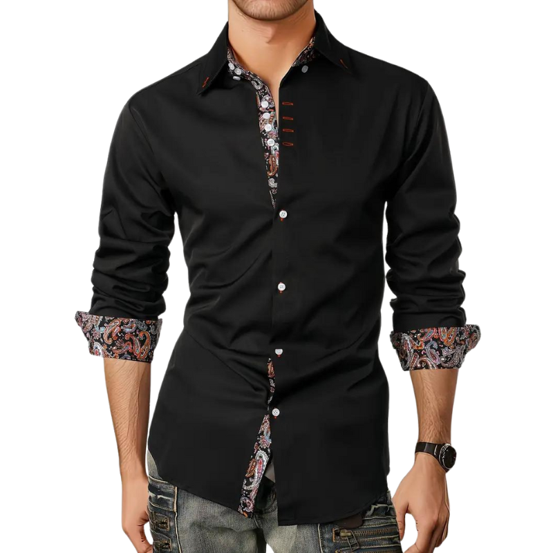 Men's Modern Party Shirt - image 8 of 13
