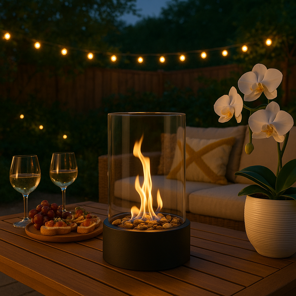 Modern Portable Odourless Table Fireplace - Home products
