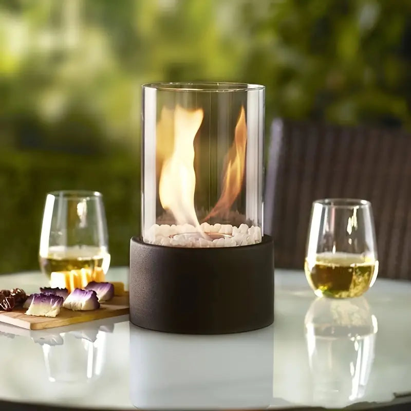 Modern Portable Odourless Table Fireplace - image 8 of 11