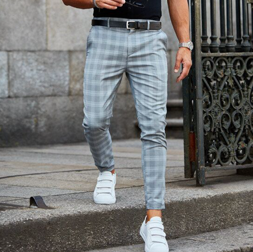 Stylish Checked Trousers for Men - image 4 of 5