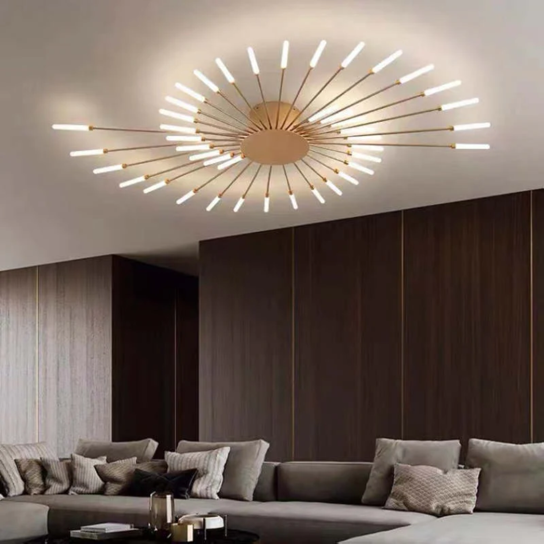 Modern Large LED Ceiling Lamp | LumenMax | Energy-Efficient - Ceiling lamps