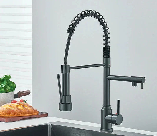 Kitchen Tap - 360° Swivel - Modern Chrome Finish - Kitchen & cooking