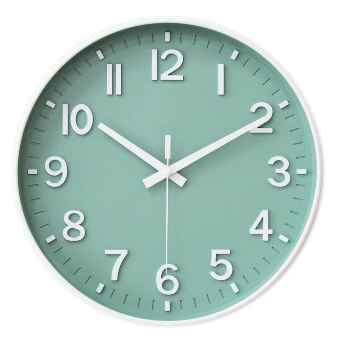 Modern Silent Wall Clock - image 13 of 20