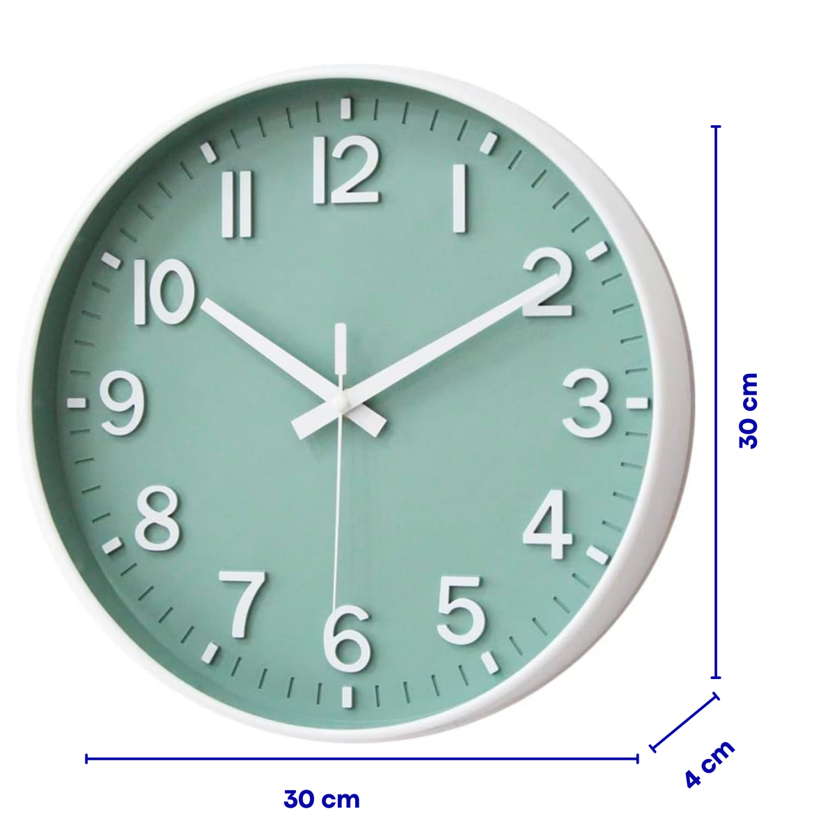 Modern Silent Wall Clock - image 19 of 20