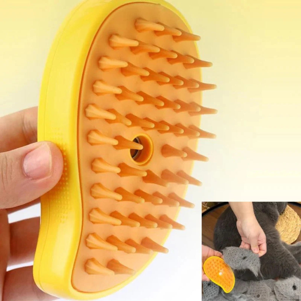 2-in-1 Steam Brush for Pets - Opulenza