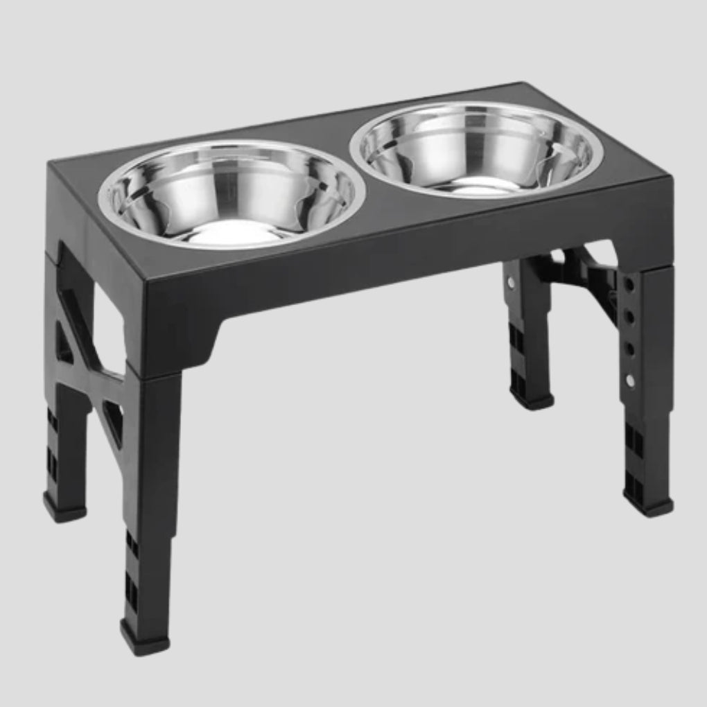 Adjustable Tilt & Stainless Steel & Slow-Feeding Bowls - Opulenza