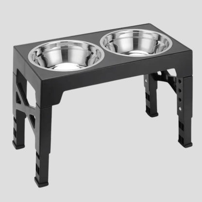 Adjustable Tilt & Stainless Steel & Slow-Feeding Bowls - Opulenza