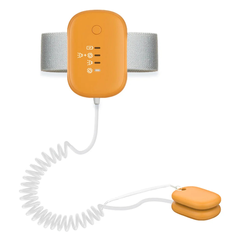 bedwetting alarm orange kids