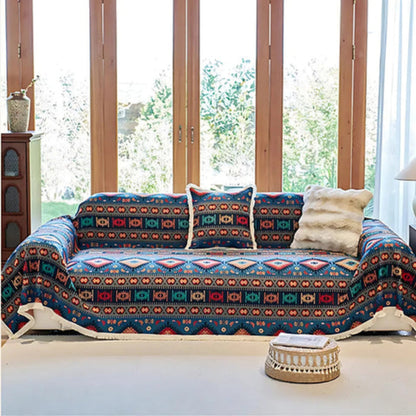 Bondi Breeze Chenille Couch Cover - Opulenza