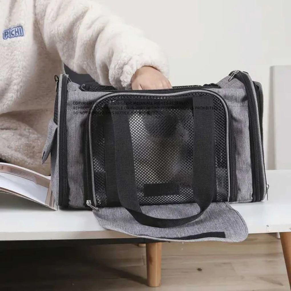 Cabin-Approved Travel Bag for Small Pets - Opulenza