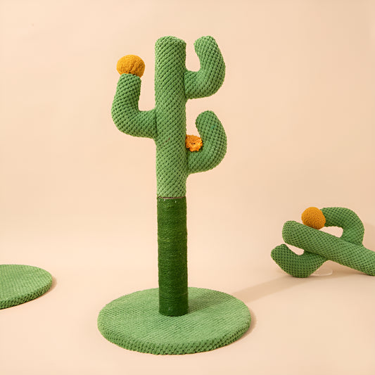 Cactus Scratching Post – Sisal Design - Opulenza