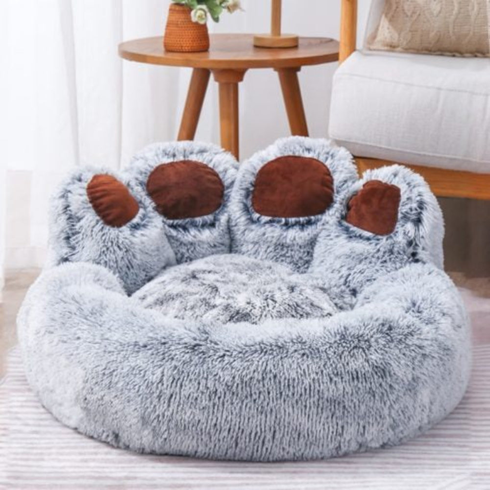Calming Dog Sofa Bed with Removable Cover - Opulenza