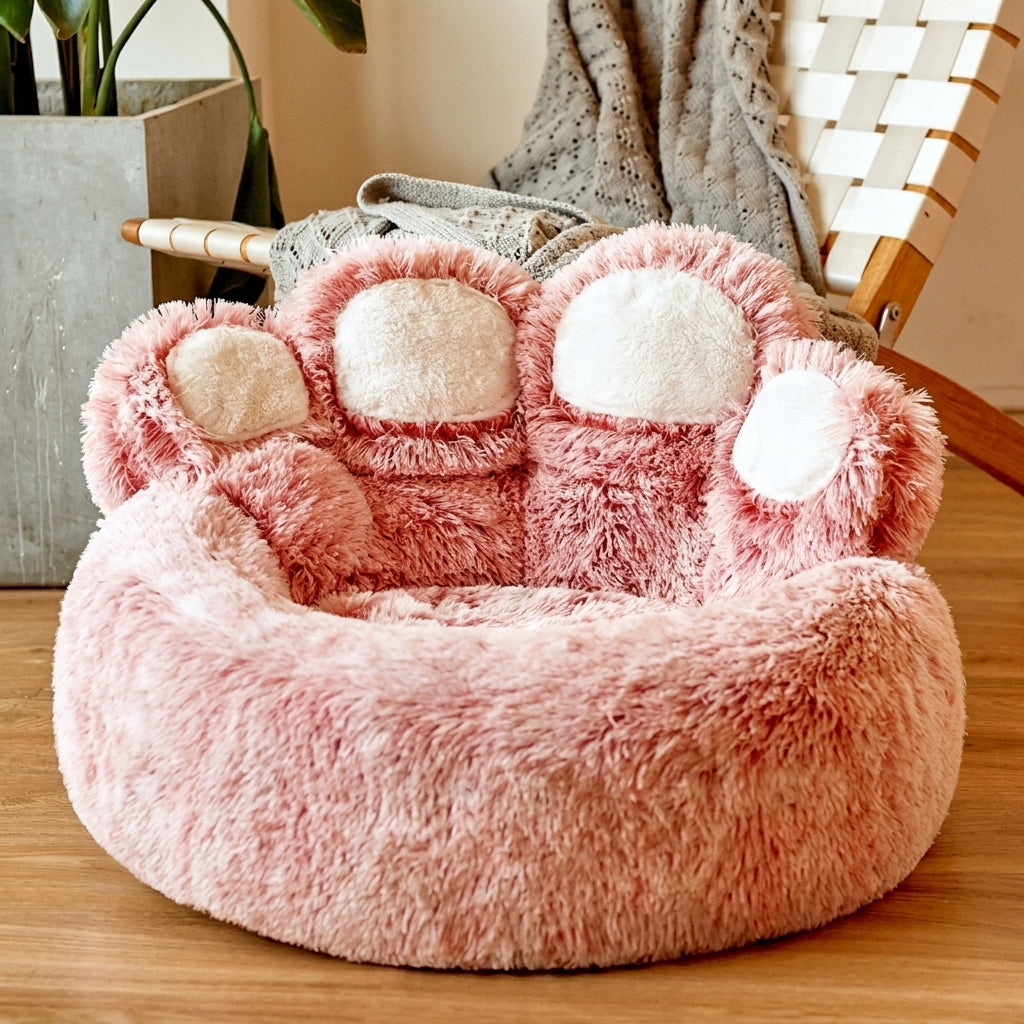 Calming Dog Sofa Bed with Removable Cover - Opulenza